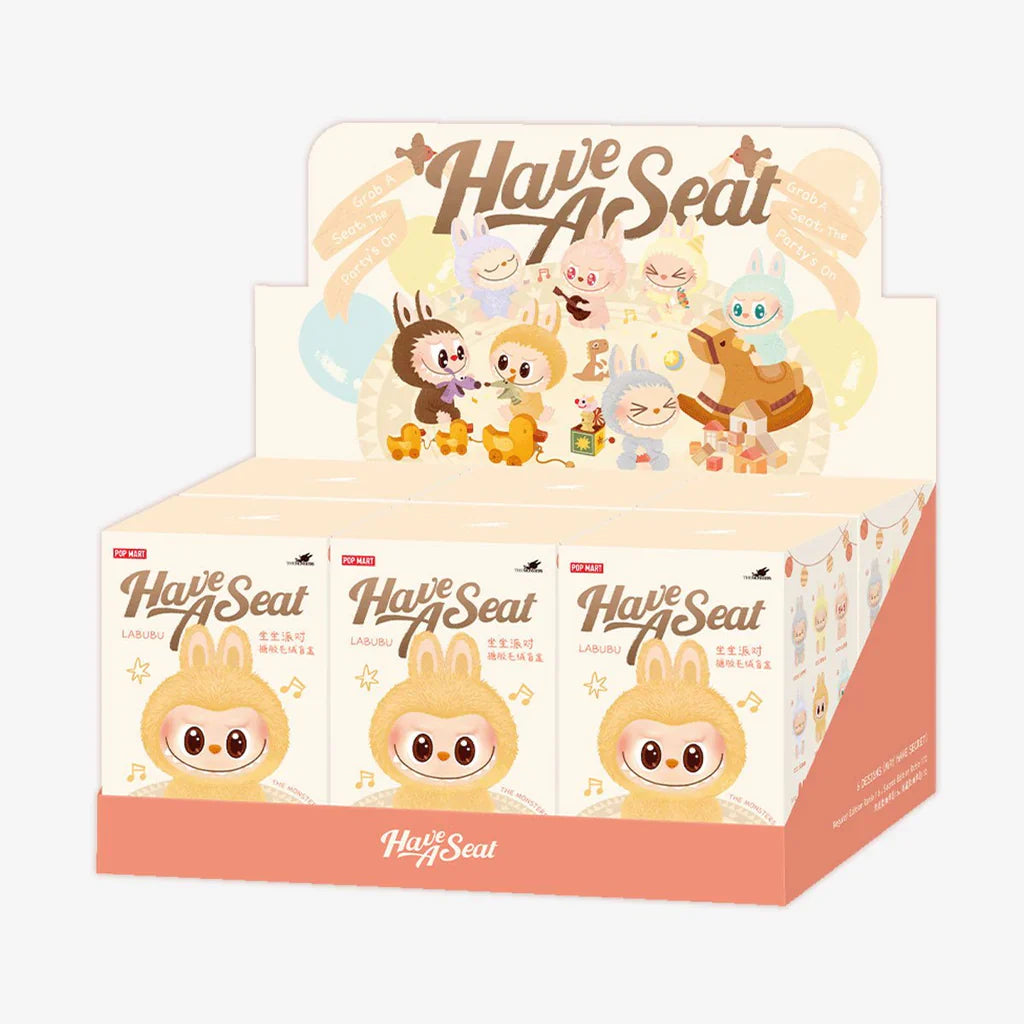 LABUBU THE MONSTERS - Have a Seat Series - Vinyl Plush Blind Box Set (6 pieces) – POP MART