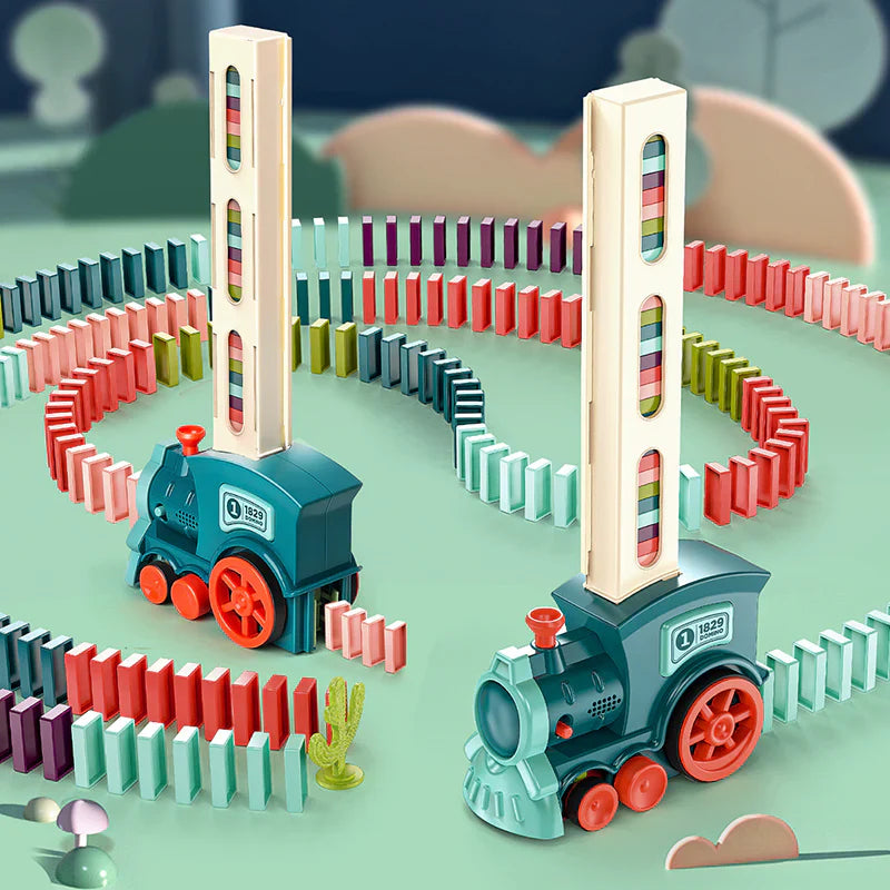 Montessori Domino Train - The Art of Playful Learning