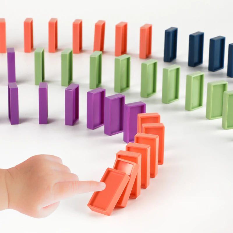 Load image into Gallery viewer, Montessori Domino Train - The Art of Playful Learning
