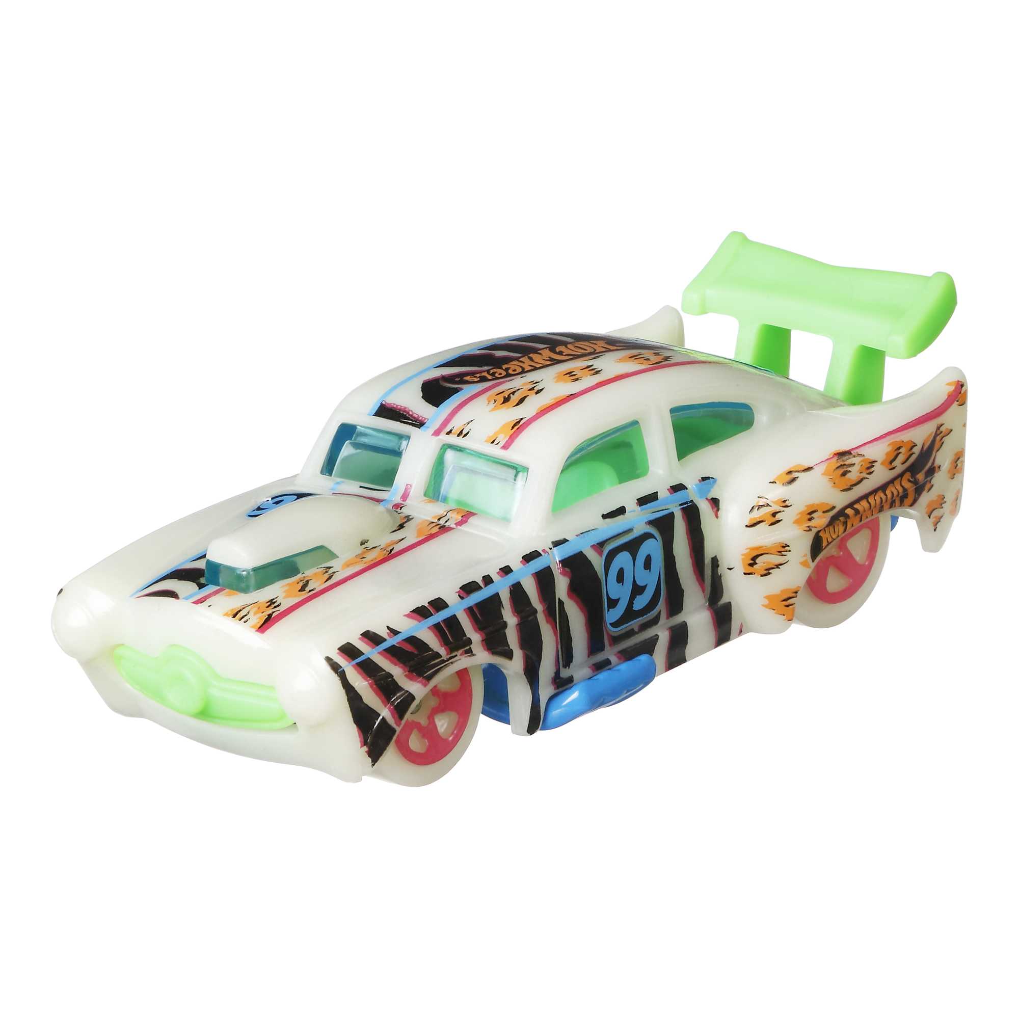 Hot Wheels Monster Trucks Glow-in-the-Dark 10-Vehicle Pack