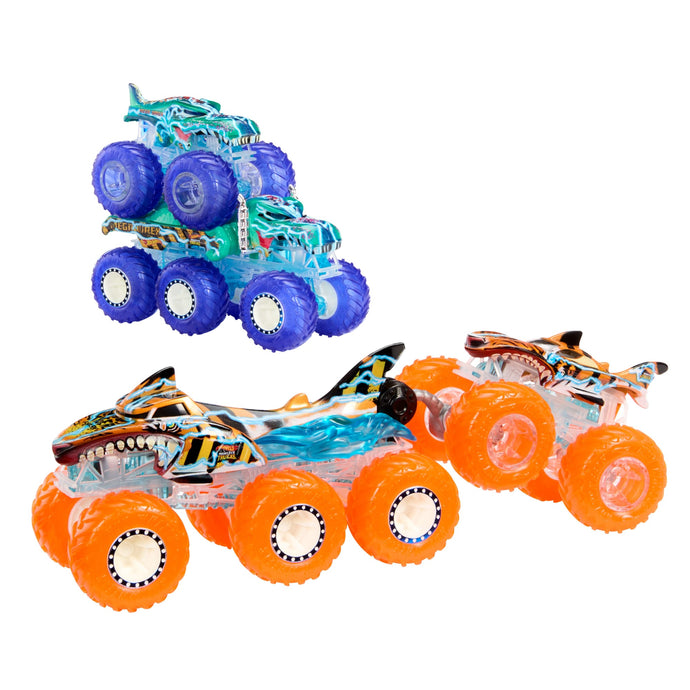 Hot Wheels-Gros Monster Trucks Power Smashers-Coffret truck