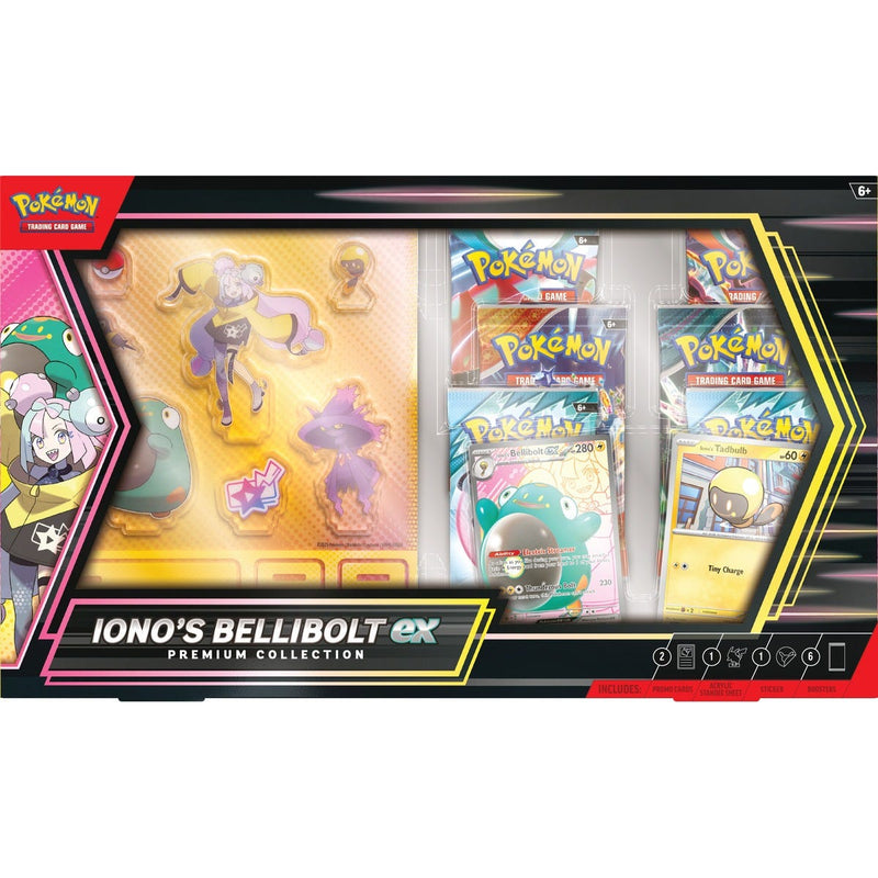 Load image into Gallery viewer, Pokemon Pokemon Trading Card Game: Iono’s Bellibolt ex Premium Collection
