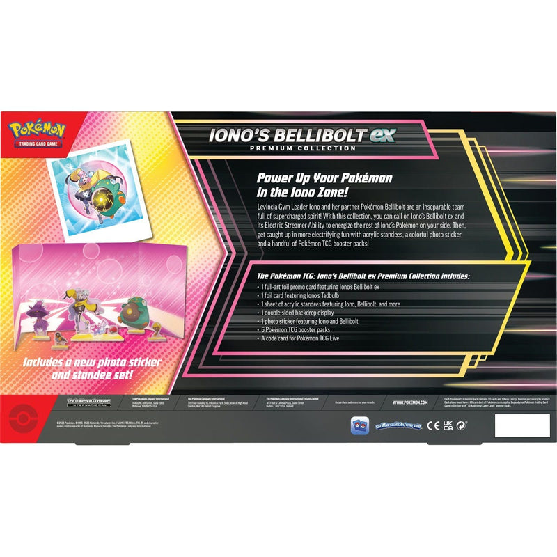 Load image into Gallery viewer, Pokemon Pokemon Trading Card Game: Iono’s Bellibolt ex Premium Collection
