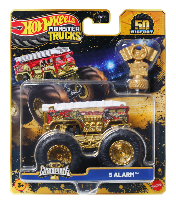 Hot Wheels-Le Champion and his Monster Trucks-Coffret Cup
