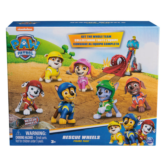 Pápa Patrol: Záchranná kola Obrázek 7-pack