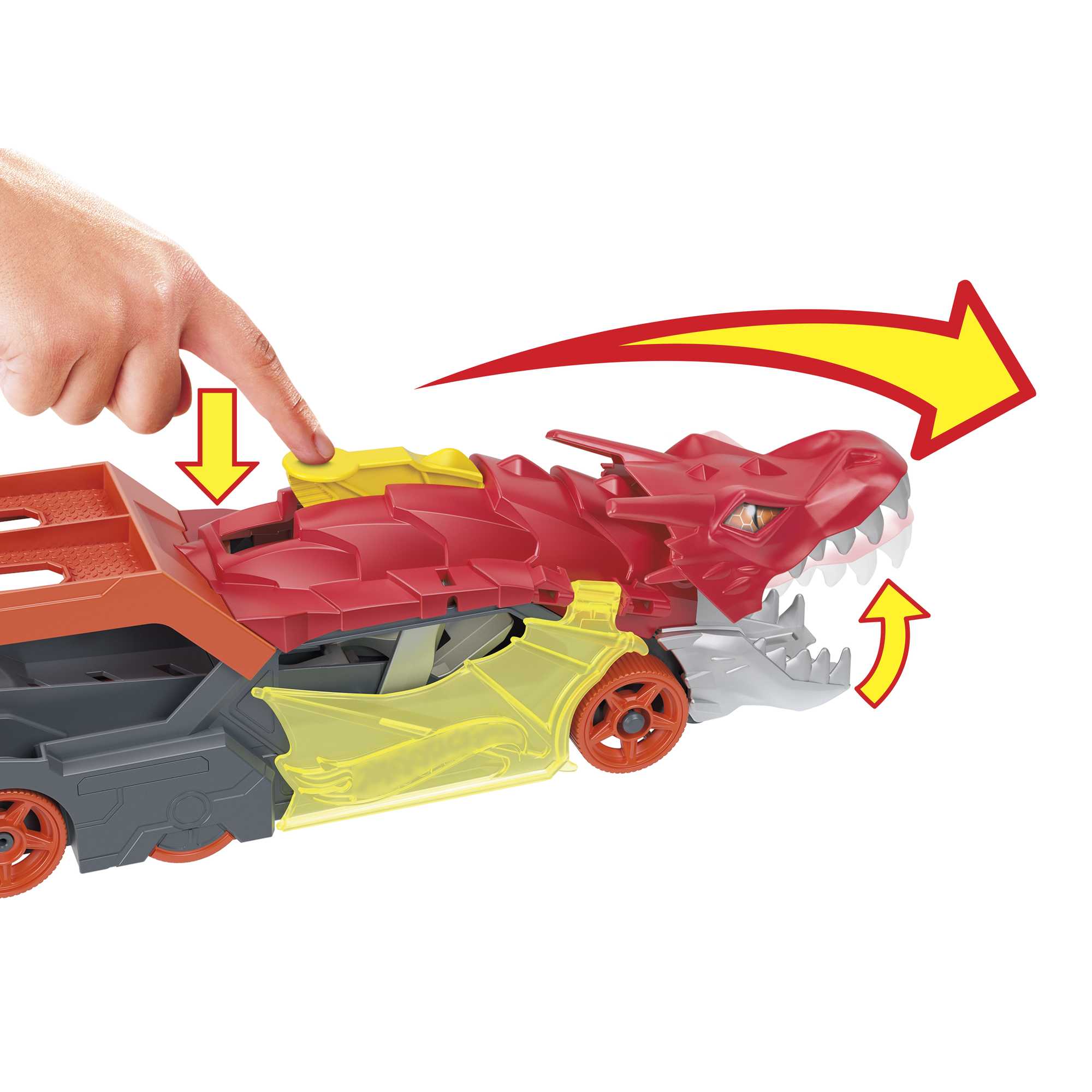 Hot Wheels City 2-in-1 Dragon Transporter