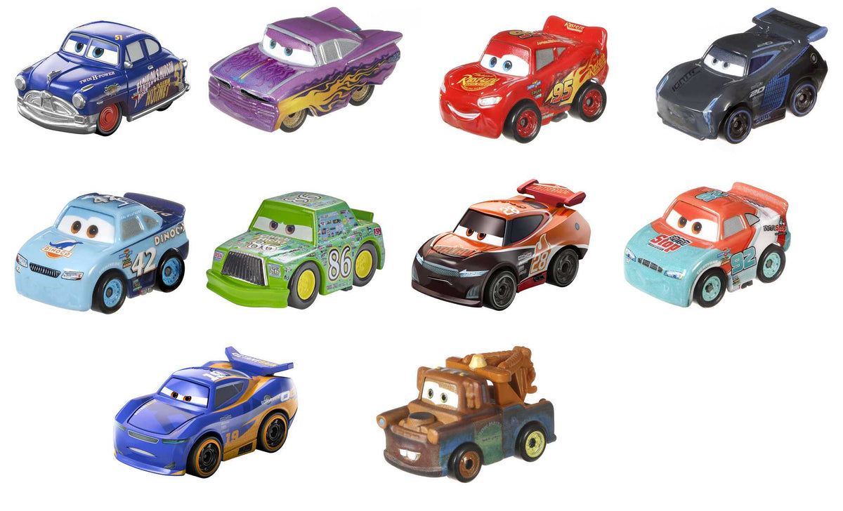 Disney Pixar Cars Mini Racers 10-Vehicle Pack