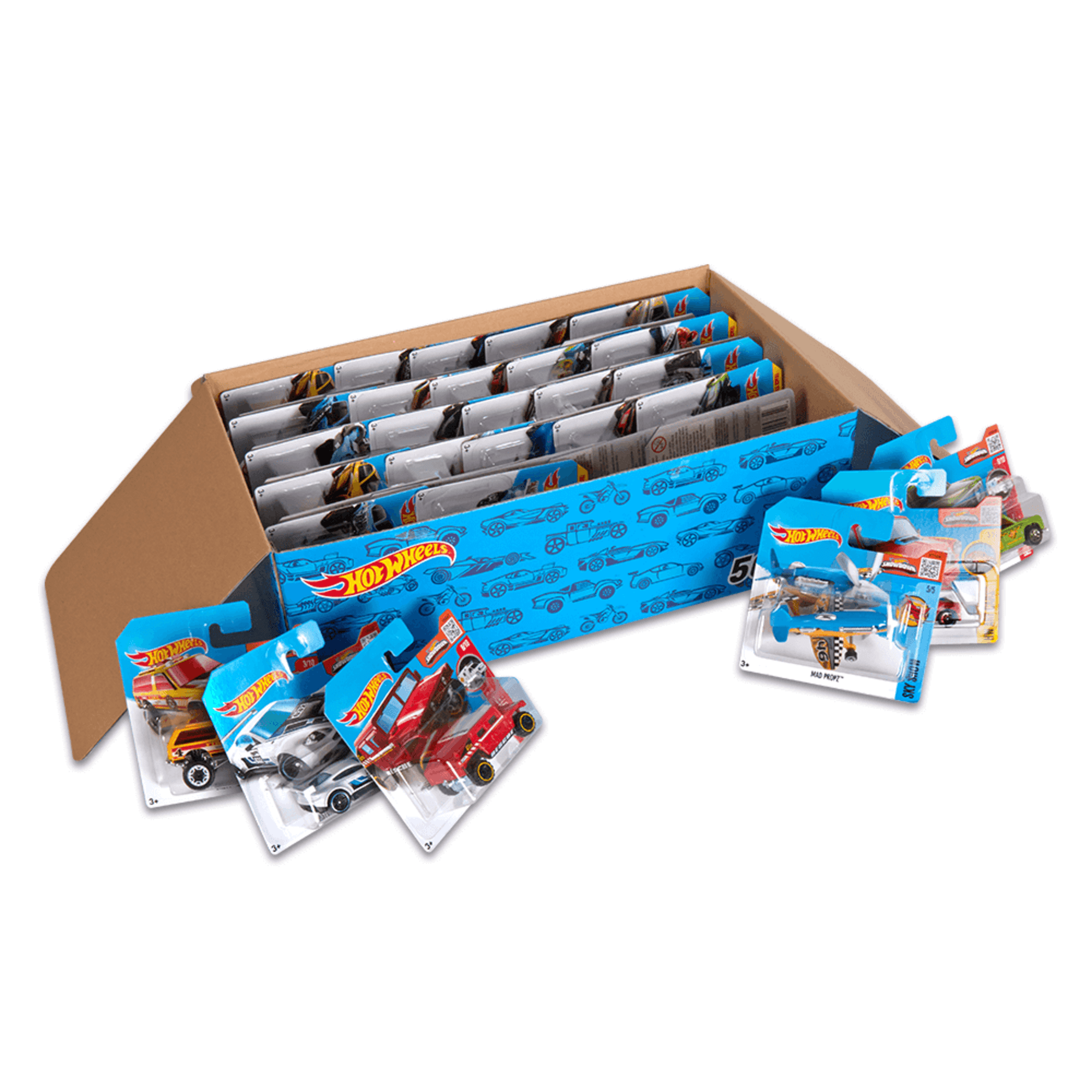 Hot Wheels 50-Vehicle Pack