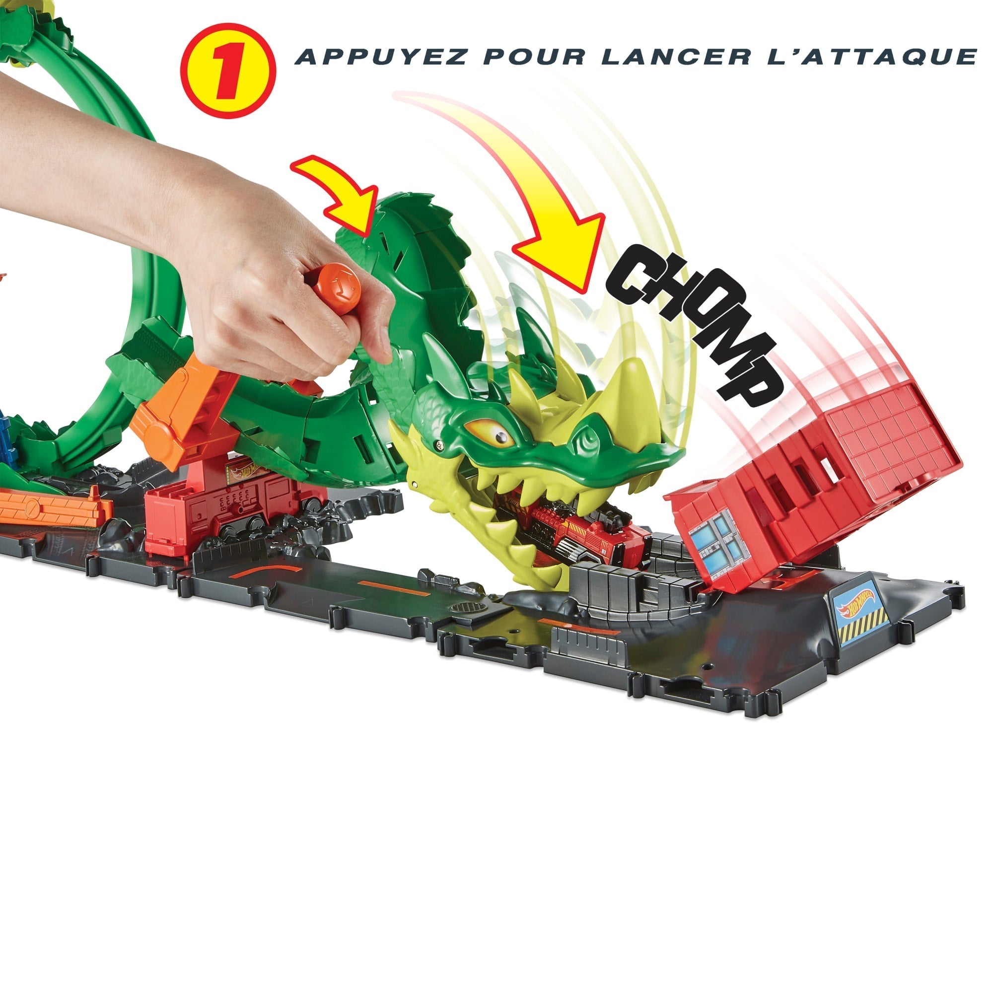 Hot Wheels Dragon Fury Playset