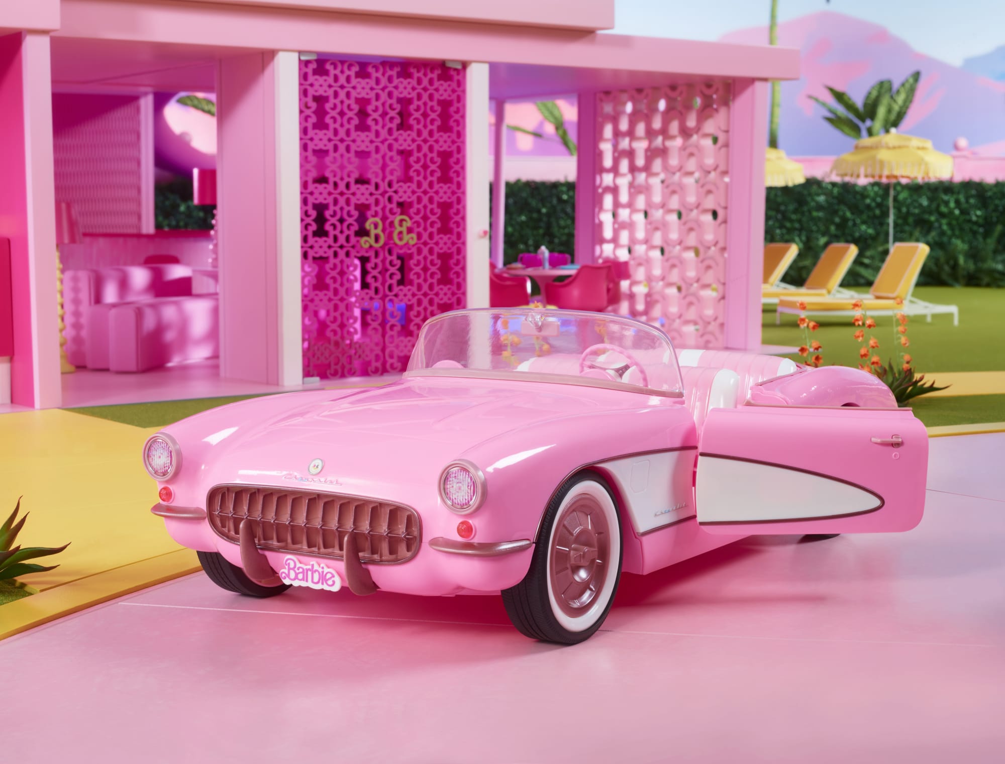 Barbie Corvette Doll Car
