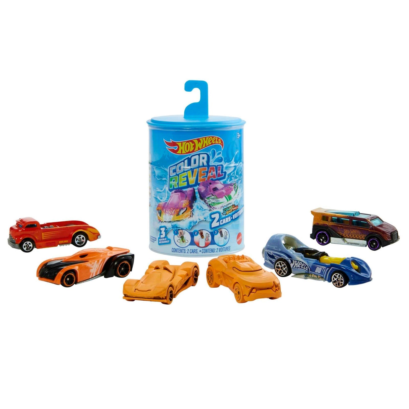 Hot Wheels Color Reveal 2-Car Pack