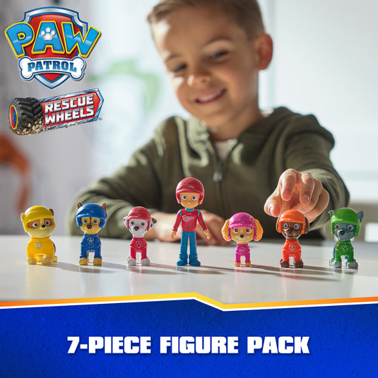 Pápa Patrol: Záchranná kola Obrázek 7-pack