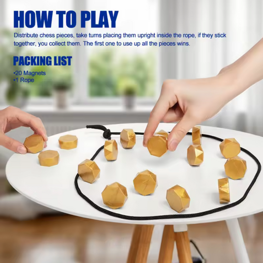 KOLLIDE Magnetic Strategy Game – Interactive Family Puzzle Set