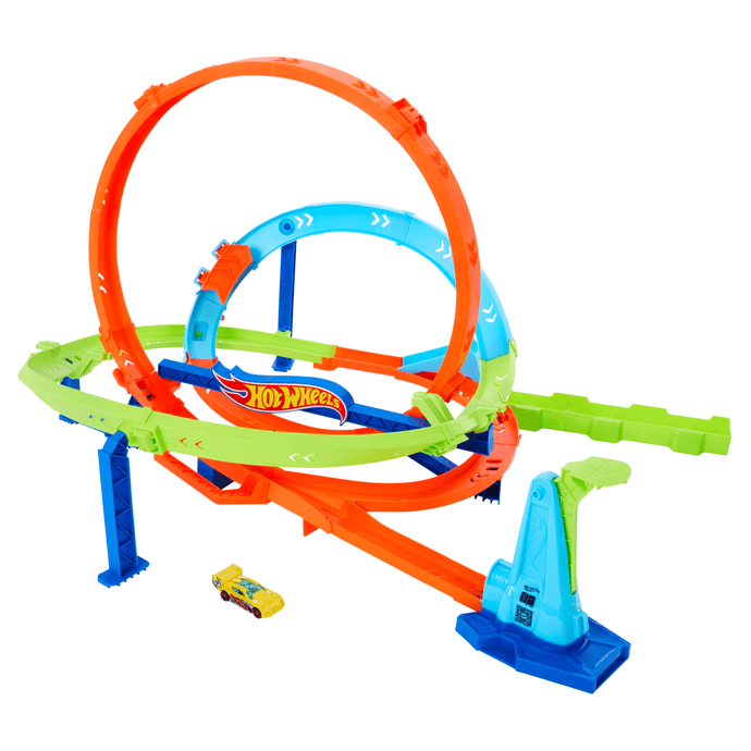 Hot Wheels-Loop Cyclone Challenge-Coffret with car1/64