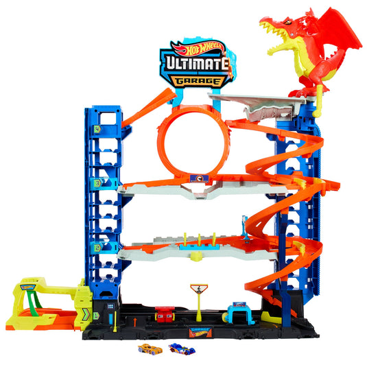 Hot Wheels City-Garage Ultimate-Coffret with 2 covers included