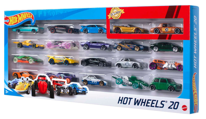 Load image into Gallery viewer, Hot Wheels Box of 20 vehicles
